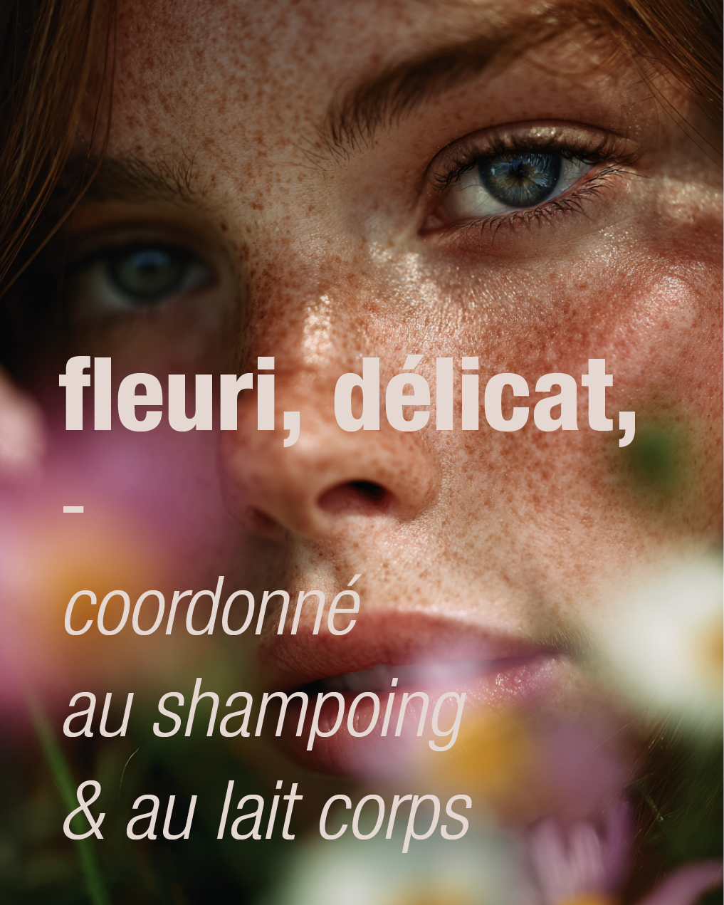 Gel douche Flower Natural sans sulfates