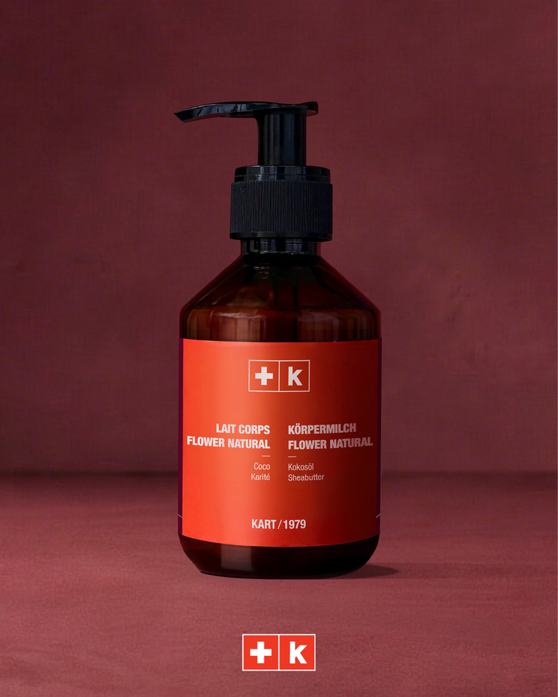 Packaging du lait naturel pour le corps KART