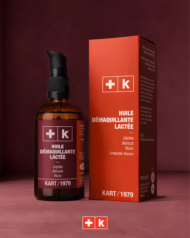 Packaging de l'huile démaquillante KART