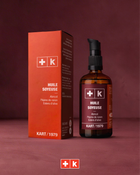 Packaging de l'huile soyeuse pour le corps KART